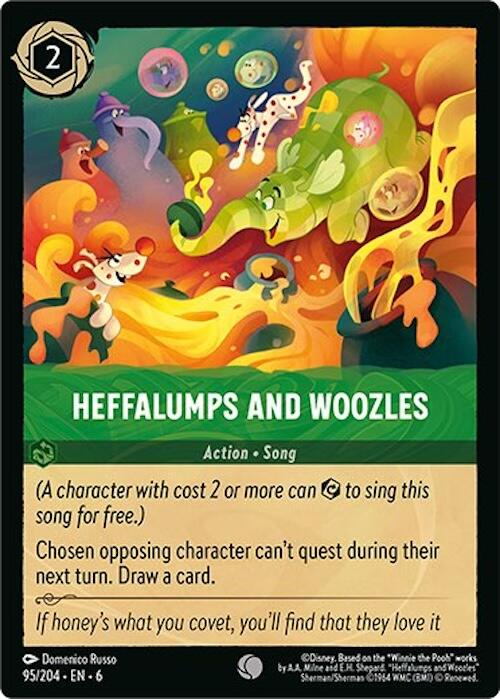 Heffalumps and Woozles (95/204) [Azurite Sea] | Fandemonia Ltd