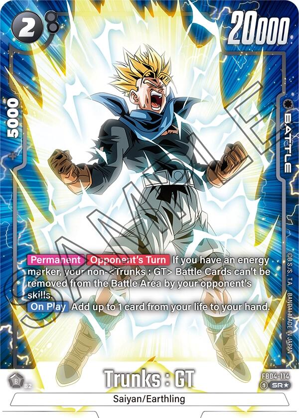 Trunks : GT-(FB04-114) (Alternate Art) [Ultra Limit] | Fandemonia Ltd