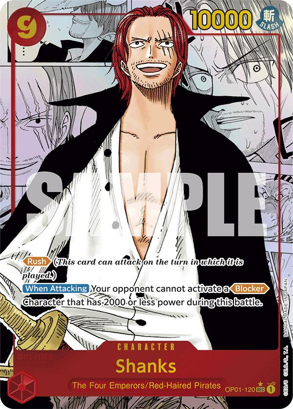 Shanks (Manga) [Premium Booster -The Best-] | Fandemonia Ltd
