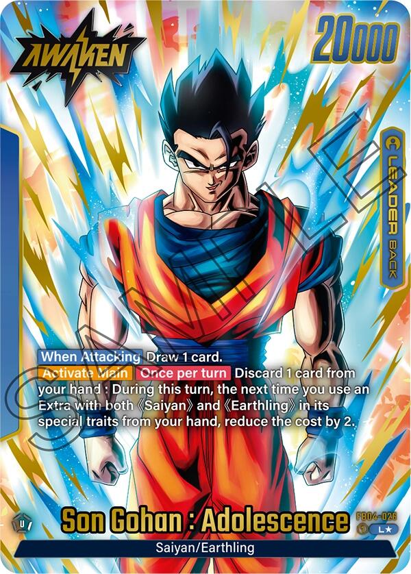 Son Gohan : Adolescence (Alternate Art) [Ultra Limit] | Fandemonia Ltd