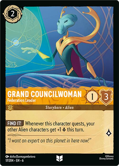 Grand Councilwoman - Federation Leader (17/204) [Azurite Sea] | Fandemonia Ltd
