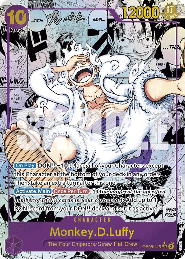 Monkey.D.Luffy (OP05-119) (Manga) [Premium Booster -The Best-] | Fandemonia Ltd