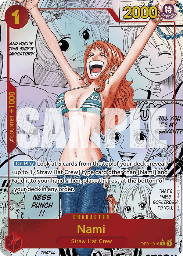 Nami (OP01-016) (Manga) [Premium Booster -The Best-] | Fandemonia Ltd