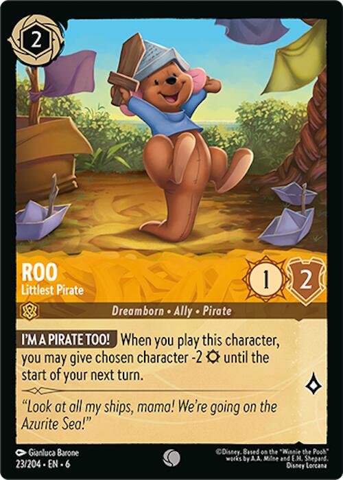 Roo - Littlest Pirate (23/204) [Azurite Sea] | Fandemonia Ltd