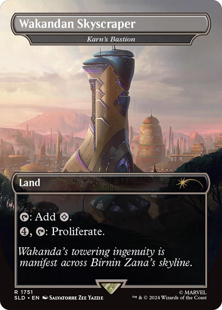 Wakandan Skyscraper - Karn's Bastion [Secret Lair Drop Series] | Fandemonia Ltd