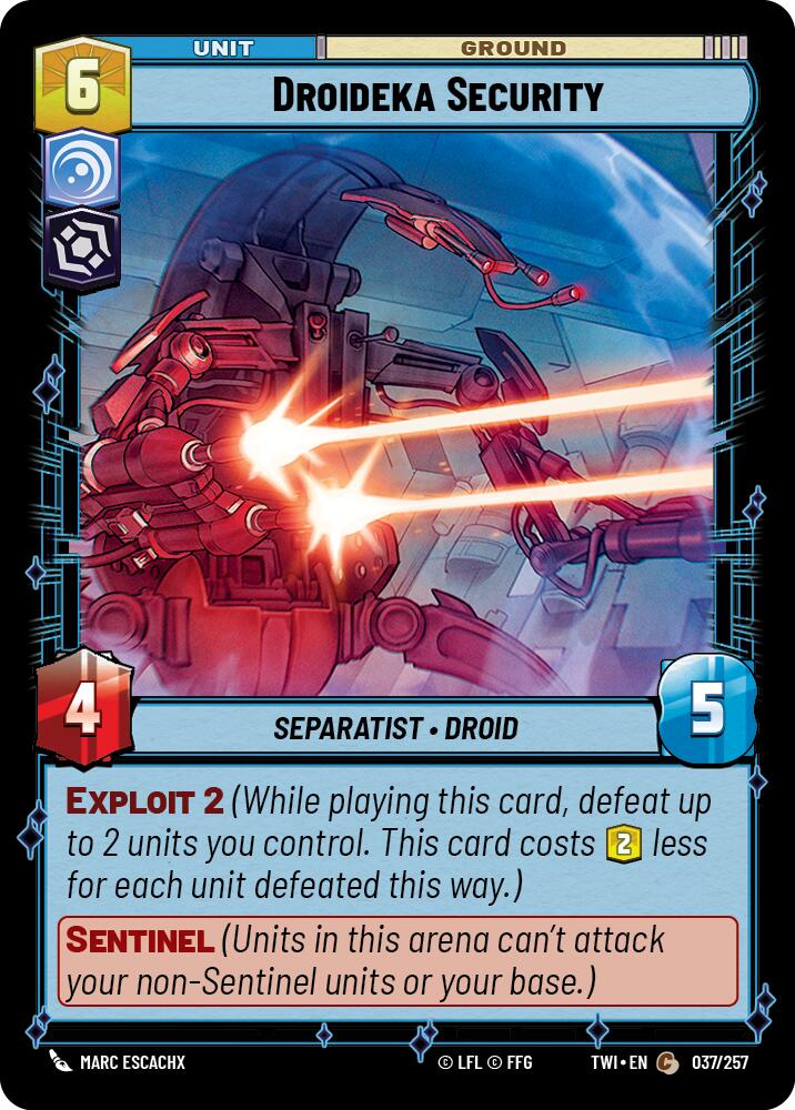 Droideka Security (037/257) (037/257) [Twilight of the Republic] | Fandemonia Ltd