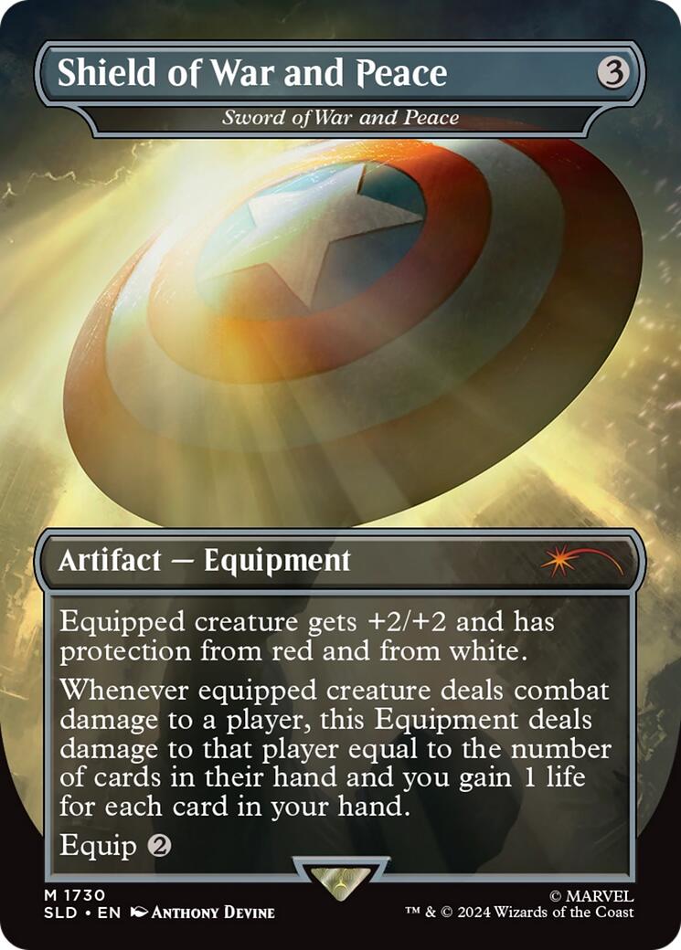Shield of War and Peace - Sword of War and Peace [Secret Lair Drop Series] | Fandemonia Ltd