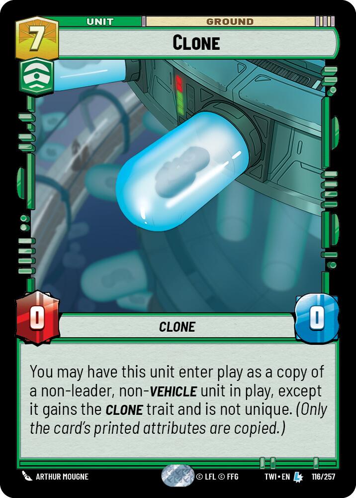 Clone (116/257) (116/257) [Twilight of the Republic] | Fandemonia Ltd