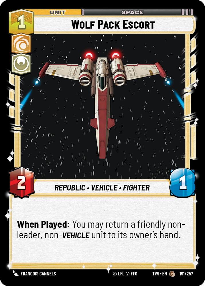 Wolf Pack Escort (191/257) (191/257) [Twilight of the Republic] | Fandemonia Ltd
