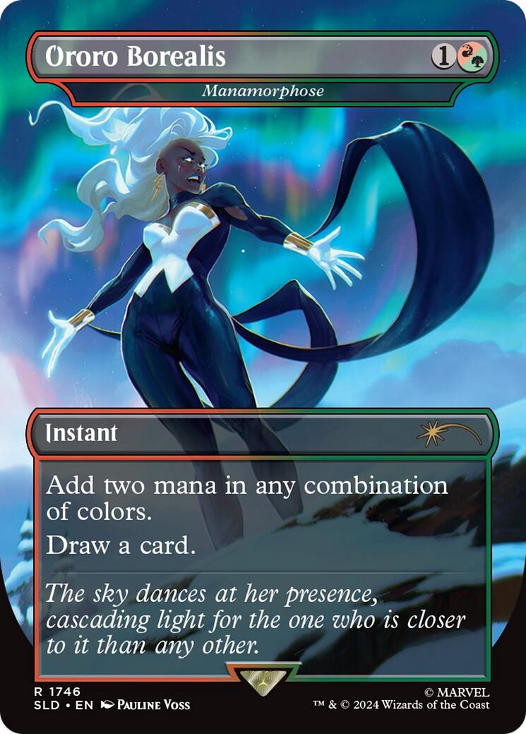 Ororo Borealis - Manamorphose (Rainbow Foil) [Secret Lair Drop Series] | Fandemonia Ltd