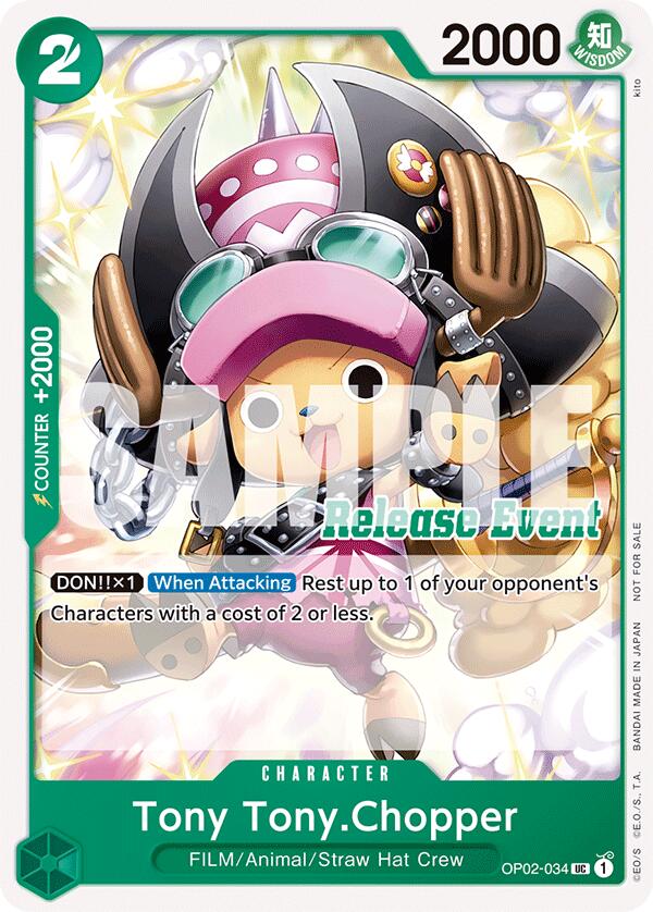 Tony Tony.Chopper (ST15 - ST20 Release Event Pack) [One Piece Promotion Cards] | Fandemonia Ltd