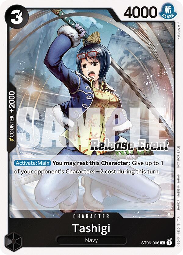 Tashigi (ST15 - ST20 Release Event Winner Pack) [One Piece Promotion Cards] | Fandemonia Ltd