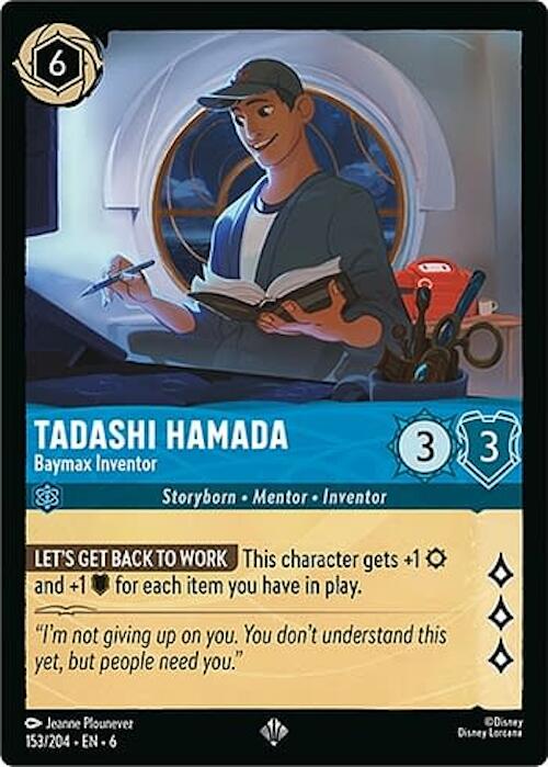 Tadashi Hamada - Baymax Inventor (153/204) [Azurite Sea] | Fandemonia Ltd