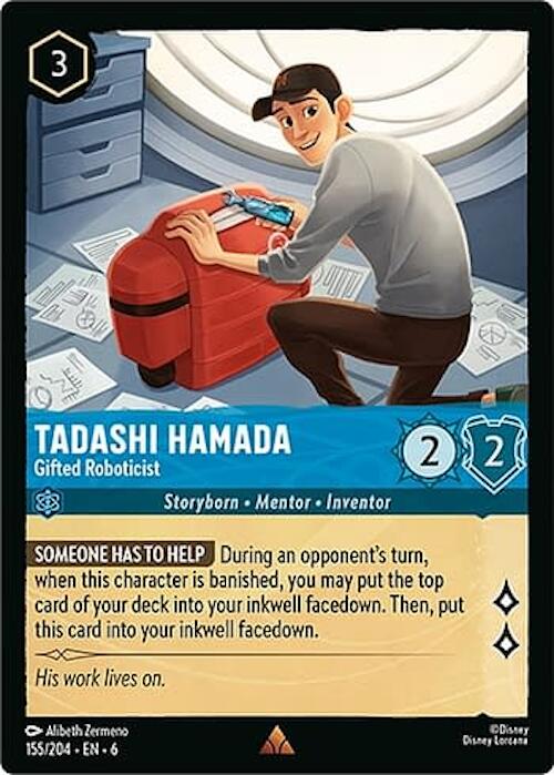 Tadashi Hamada - Gifted Roboticist (155/204) [Azurite Sea] | Fandemonia Ltd