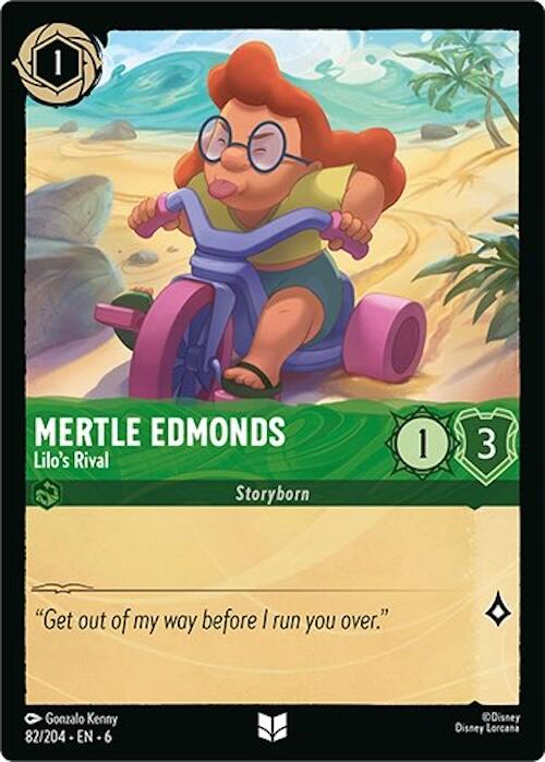 Mertle Edmonds - Lilo's Rival (82/204) [Azurite Sea] | Fandemonia Ltd