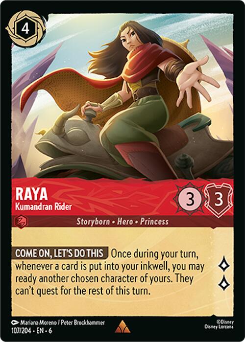 Raya - Kumandran Rider (107/204) [Azurite Sea] | Fandemonia Ltd
