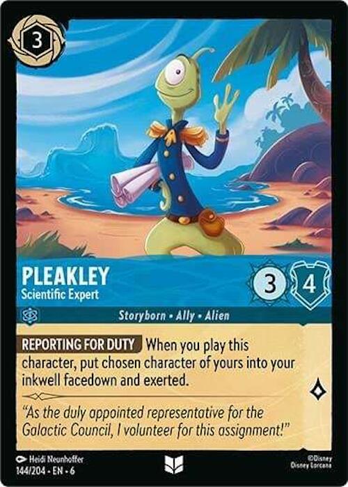 Pleakley - Scientific Expert (144/204) [Azurite Sea] | Fandemonia Ltd