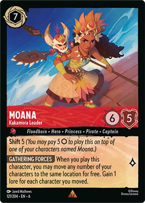 Moana - Kakamora Leader (121/204) [Azurite Sea] | Fandemonia Ltd
