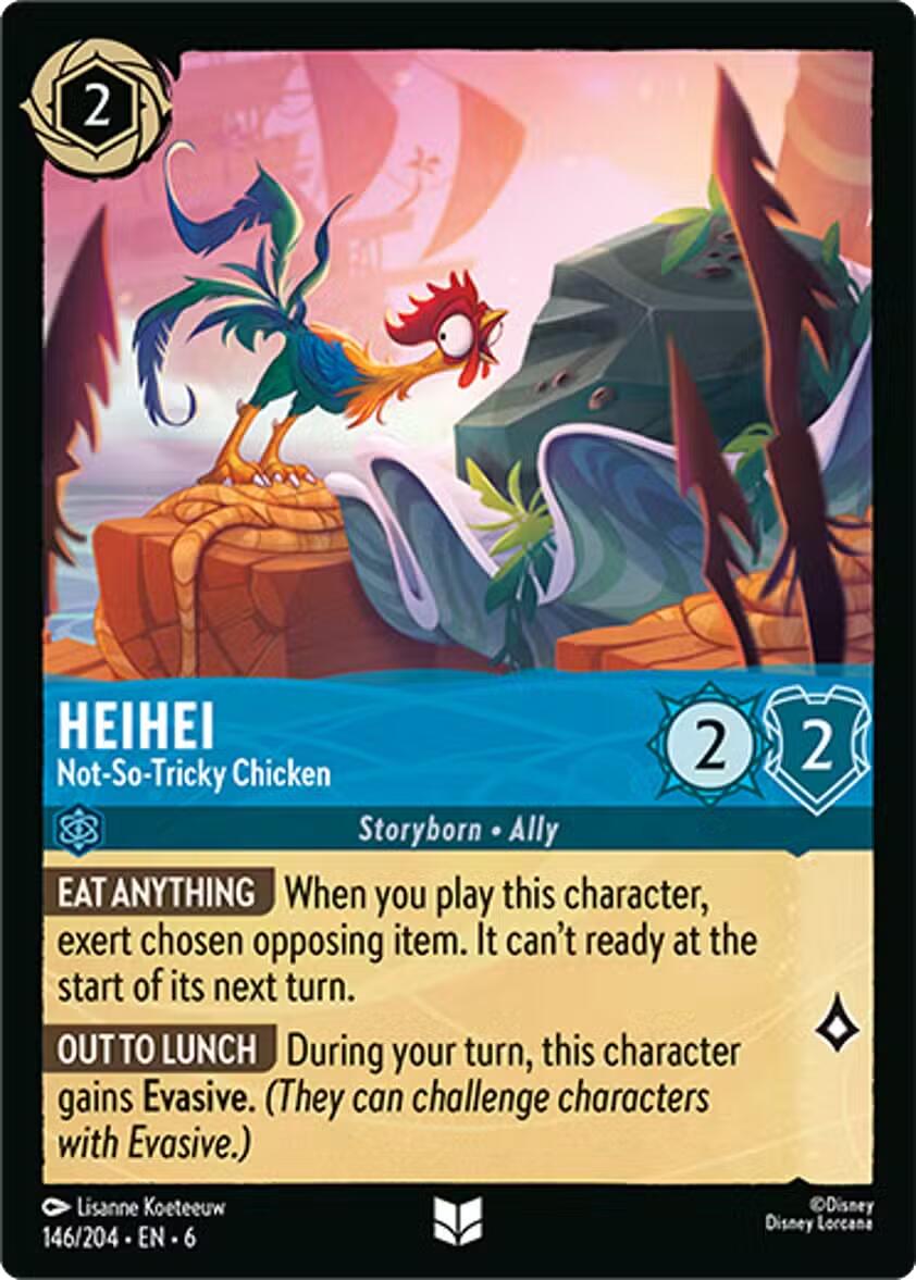 HeiHei - Not-So-Tricky Chicken (146/204) [Azurite Sea] | Fandemonia Ltd