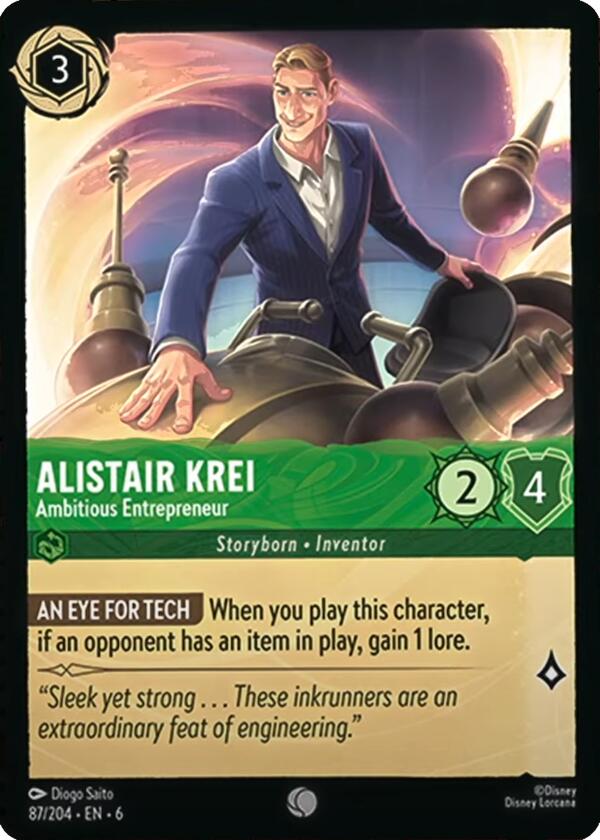 Alistair Krei - Ambitious Entrepreneur (87/204) [Azurite Sea] | Fandemonia Ltd