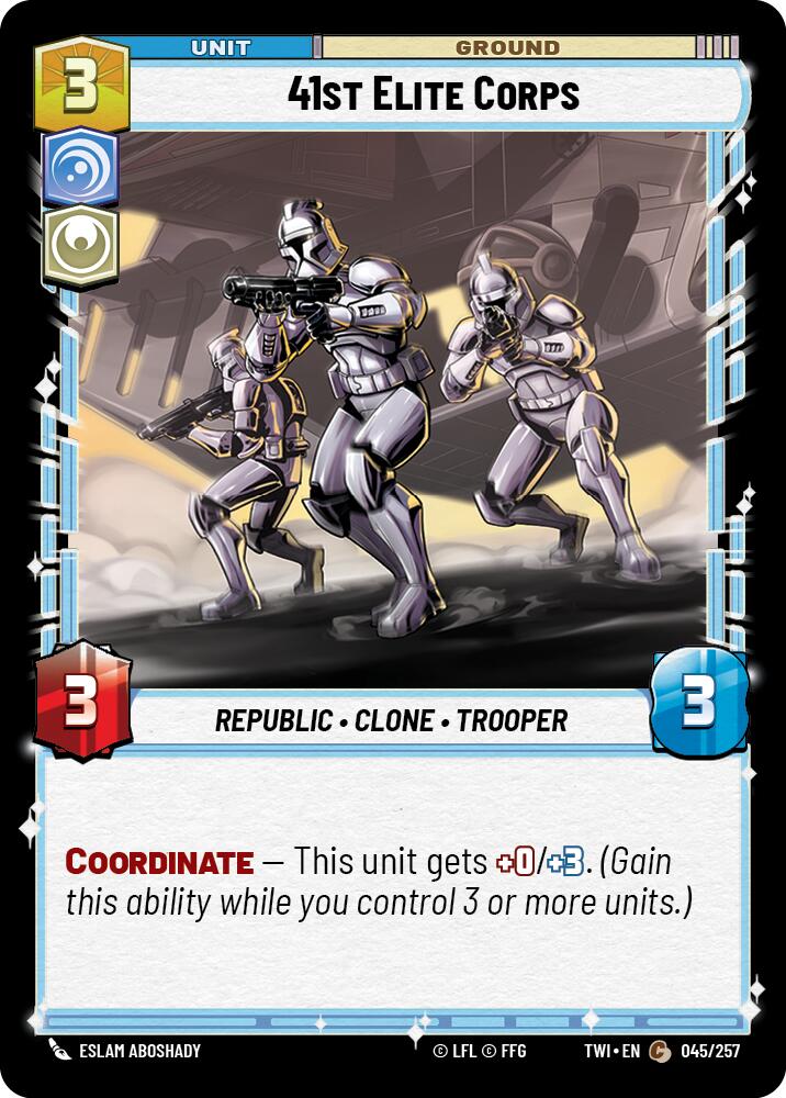 41st Elite Corps (045/257) (045/257) [Twilight of the Republic] | Fandemonia Ltd