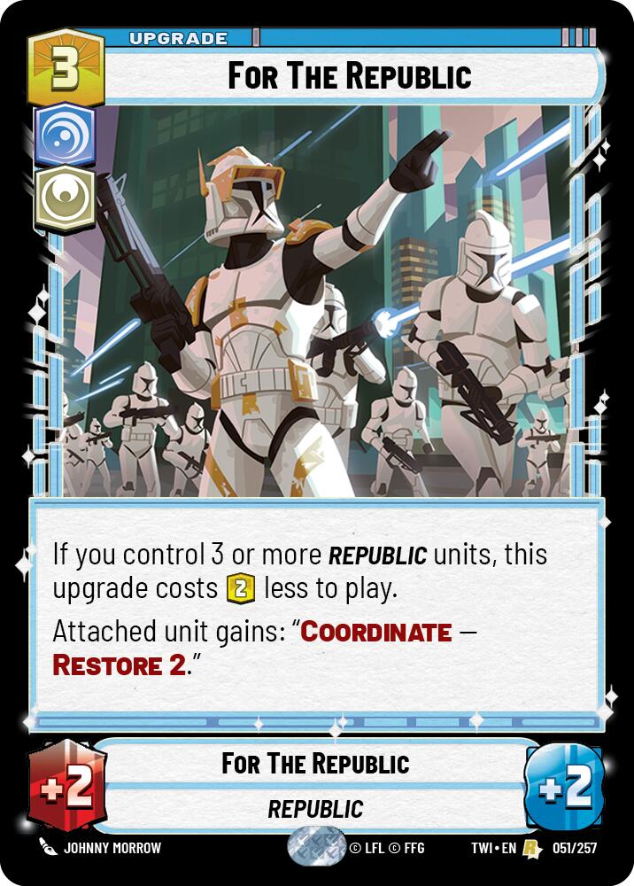 For The Republic (051/257) (051/257) [Twilight of the Republic] | Fandemonia Ltd