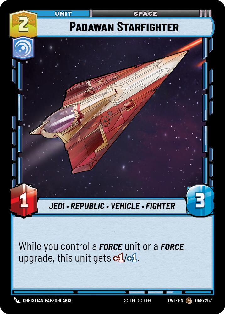 Padawan Starfighter (058/257) (058/257) [Twilight of the Republic] | Fandemonia Ltd