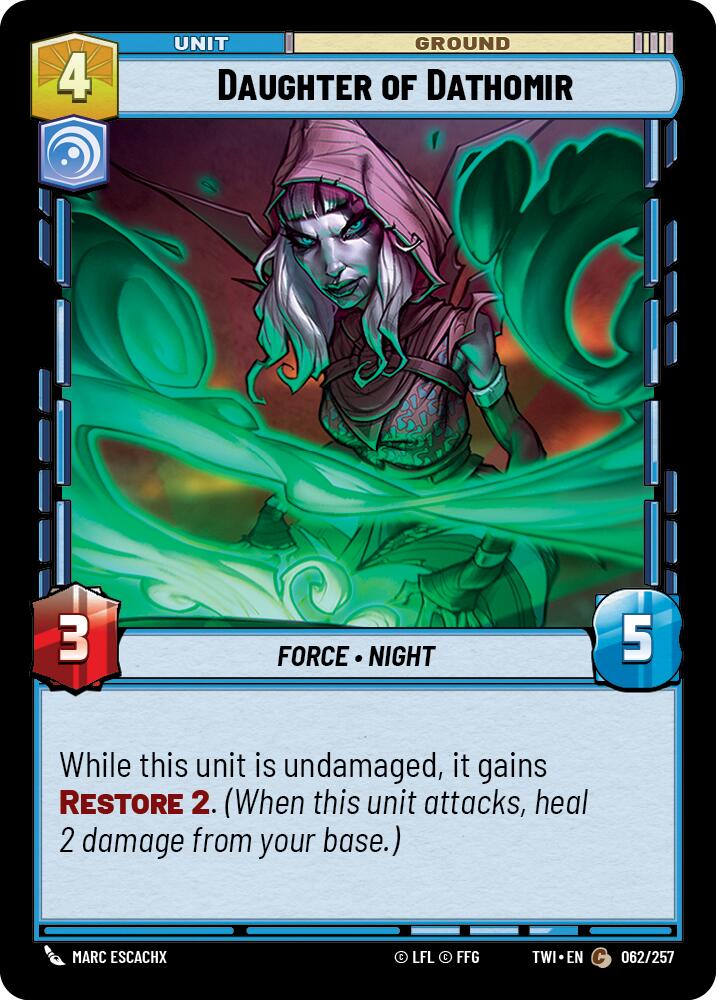 Daughter of Dathomir (062/257) (062/257) [Twilight of the Republic] | Fandemonia Ltd