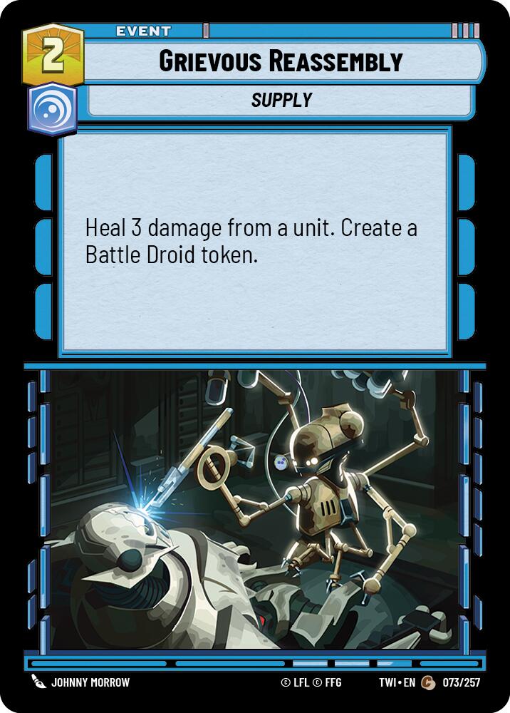Grievous Reassembly (073/257) (073/257) [Twilight of the Republic] | Fandemonia Ltd