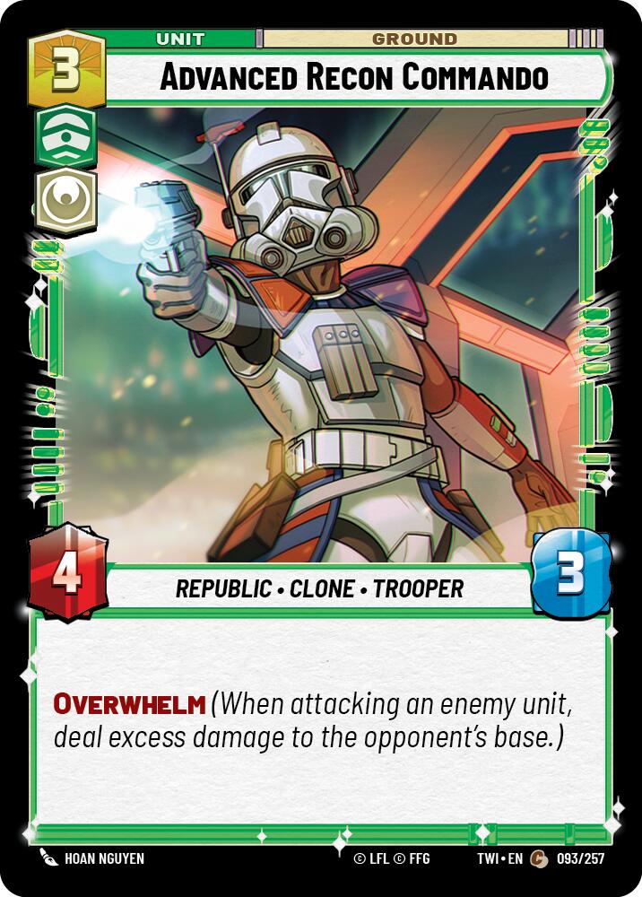 Advanced Recon Commando (093/257) (093/257) [Twilight of the Republic] | Fandemonia Ltd