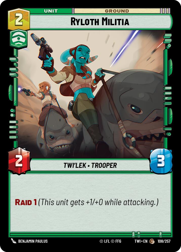 Ryloth Militia (108/257) (108/257) [Twilight of the Republic] | Fandemonia Ltd