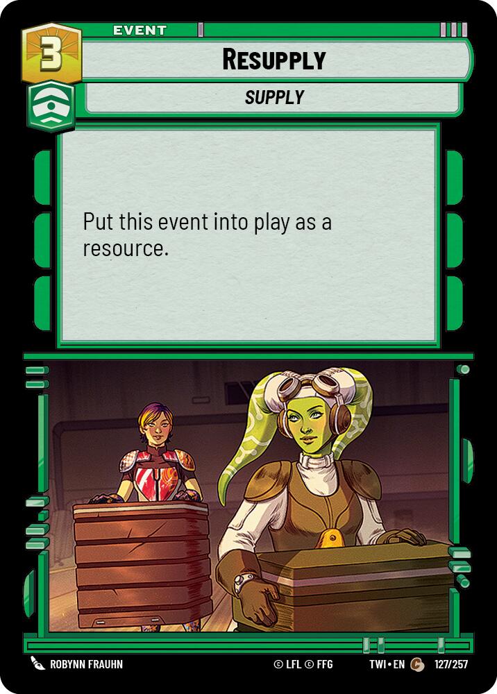 Resupply (127/257) (127/257) [Twilight of the Republic] | Fandemonia Ltd