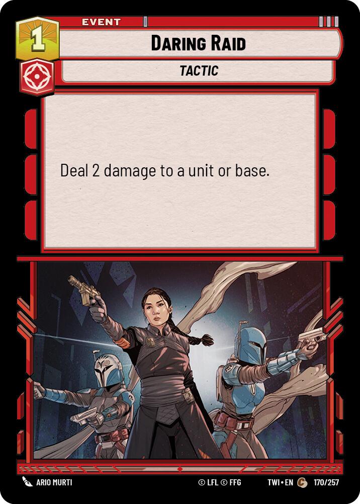 Daring Raid (170/257) (170/257) [Twilight of the Republic] | Fandemonia Ltd