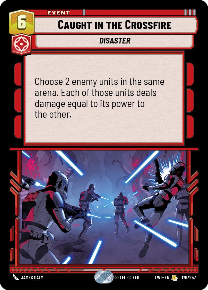 Caught in the Crossfire (176/257) (176/257) [Twilight of the Republic] | Fandemonia Ltd