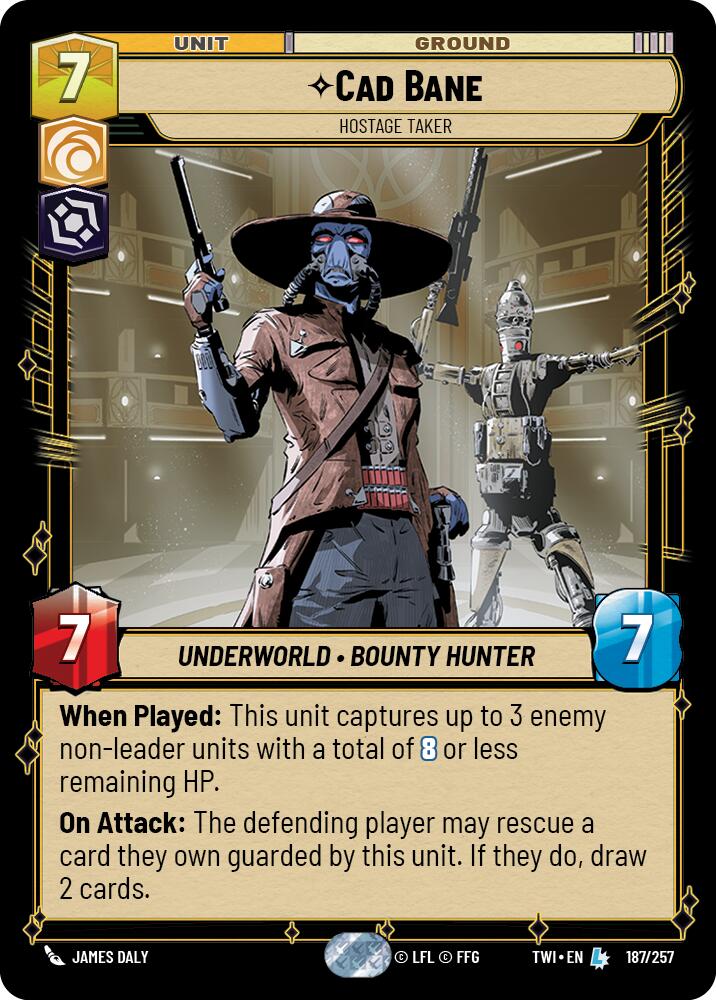 Cad Bane - Hostage Taker (187/257) (187/257) [Twilight of the Republic] | Fandemonia Ltd