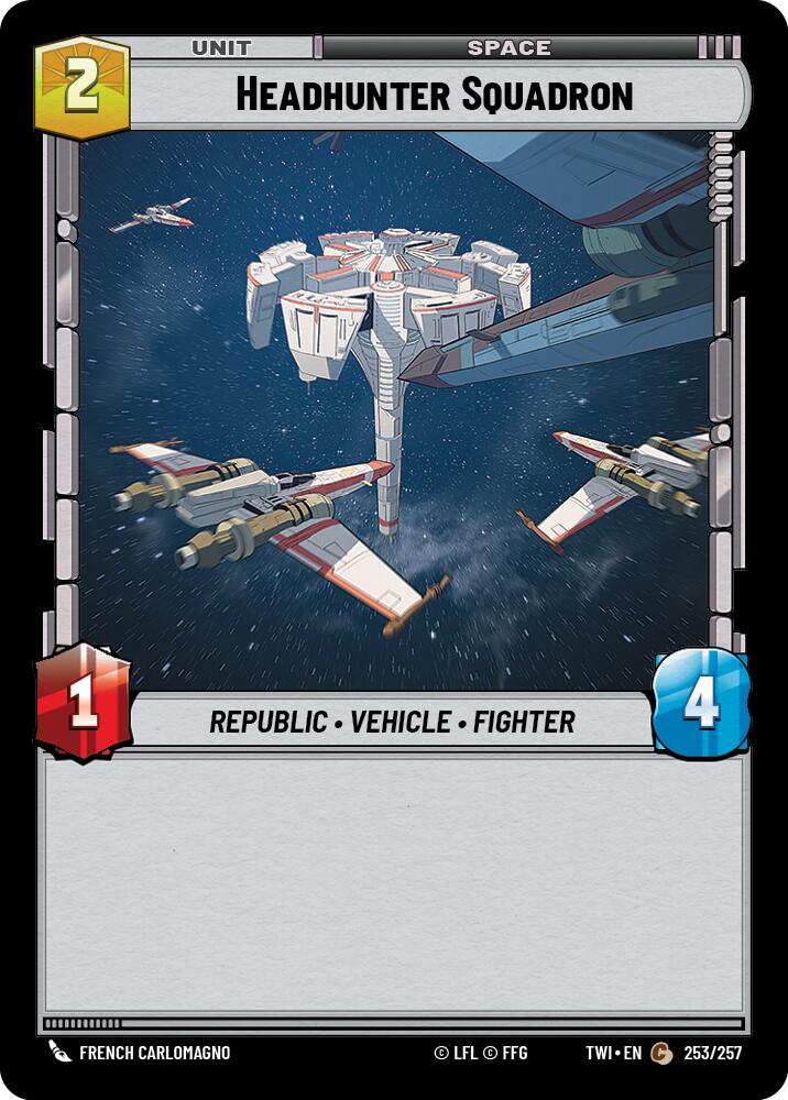 Headhunter Squadron (253/257) (253/257) [Twilight of the Republic] | Fandemonia Ltd