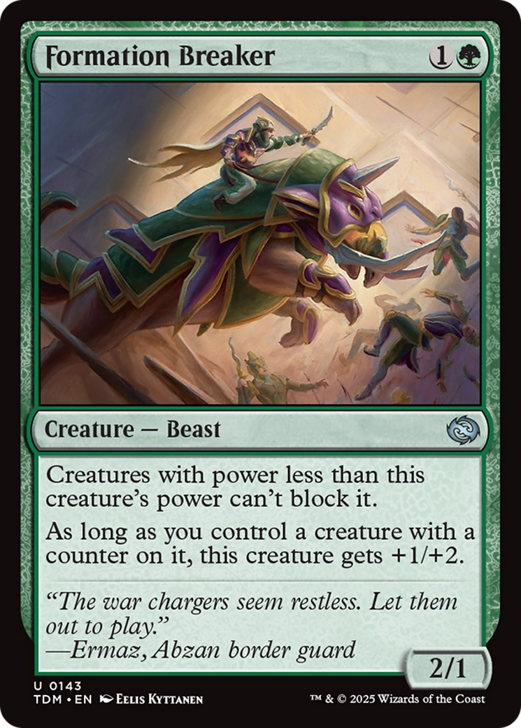 Formation Breaker [Tarkir: Dragonstorm] | Fandemonia Ltd