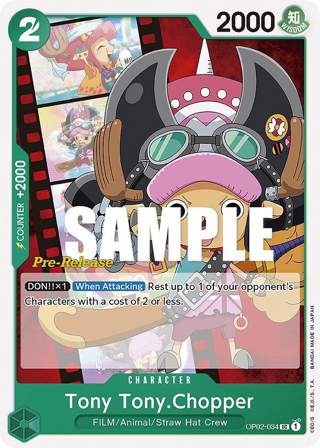 Tony Tony.Chopper [Paramount War Pre-Release Cards] | Fandemonia Ltd