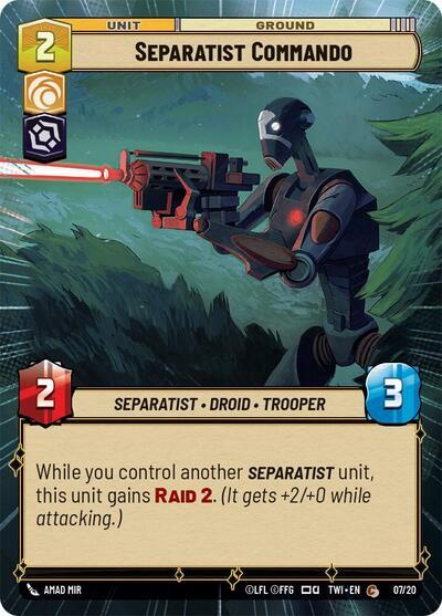 Separatist Commando (7) (Hyperspace) (7) [Twilight of the Republic] | Fandemonia Ltd