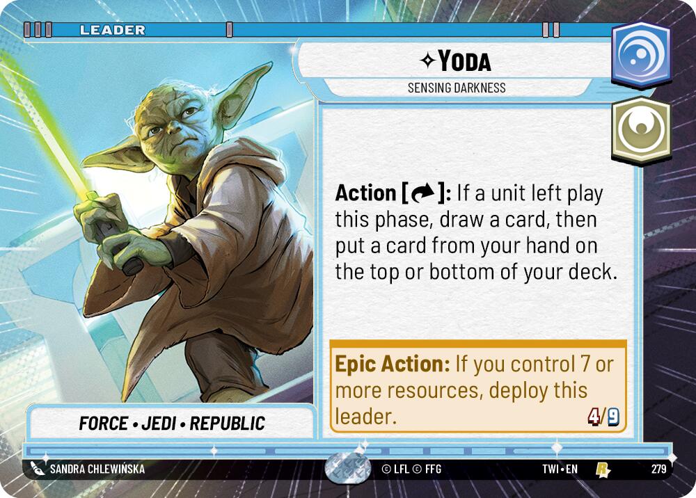Yoda - Sensing Darkness (279) (Hyperspace) (279) [Twilight of the Republic] | Fandemonia Ltd