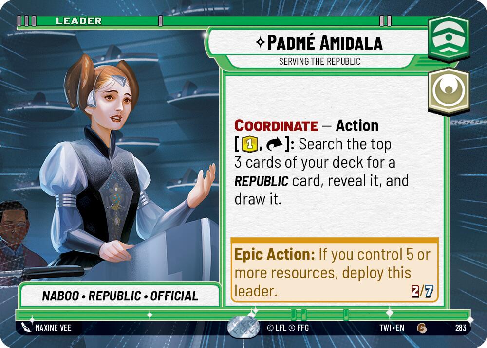 Padme Amidala - Serving the Republic (283) (Hyperspace) (283) [Twilight of the Republic] | Fandemonia Ltd