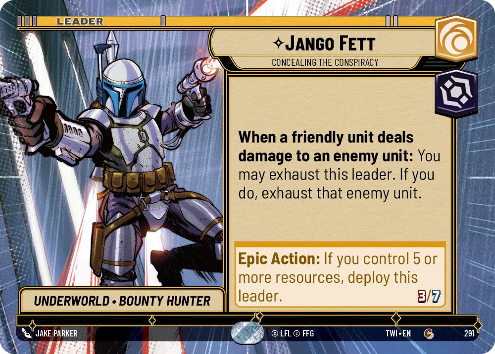 Jango Fett - Concealing the Conspiracy (291) (Hyperspace) (291) [Twilight of the Republic] | Fandemonia Ltd
