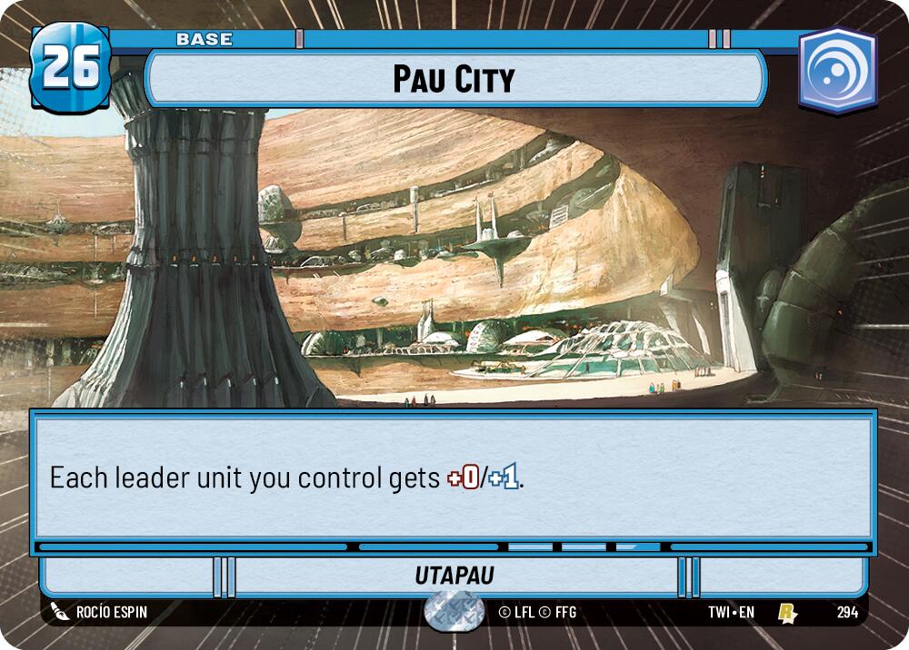 Pau City (294) (Hyperspace) (294) [Twilight of the Republic] | Fandemonia Ltd