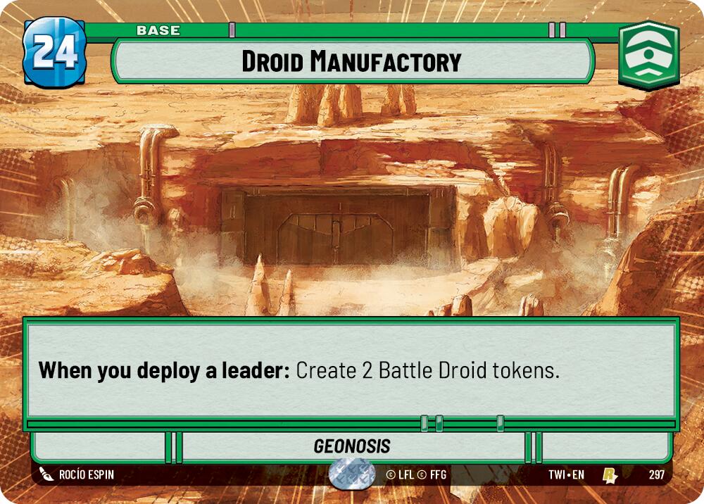 Droid Manufactory (297) (Hyperspace) (297) [Twilight of the Republic] | Fandemonia Ltd