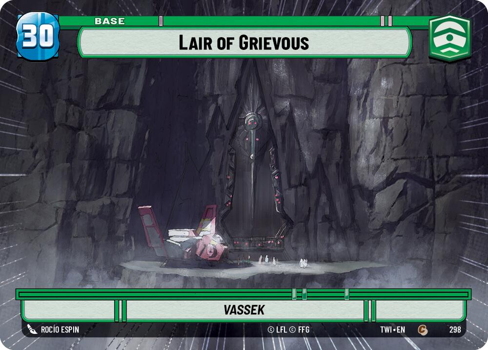 Lair of Grievous (298) (Hyperspace) (298) [Twilight of the Republic] | Fandemonia Ltd
