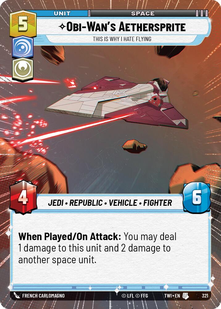 Obi-Wan's Aethersprite - This is Why I Hate Flying (321) (Hyperspace) (321) [Twilight of the Republic] | Fandemonia Ltd