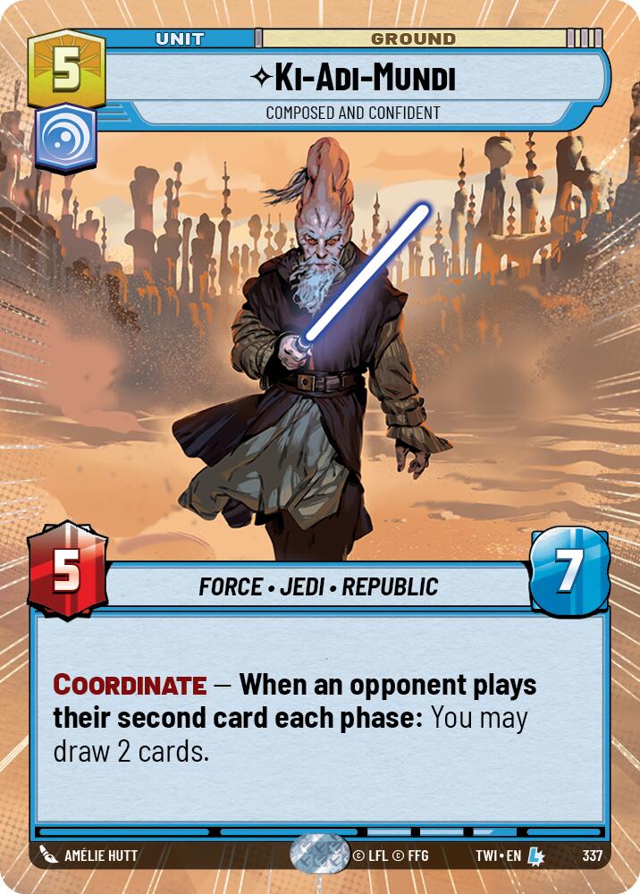 Ki-Adi-Mundi - Composed and Confident (337) (Hyperspace) (337) [Twilight of the Republic] | Fandemonia Ltd