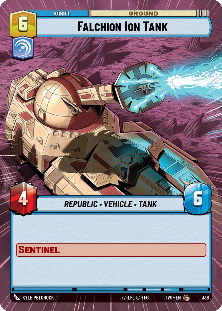 Falchion Ion Tank (338) (Hyperspace) (338) [Twilight of the Republic] | Fandemonia Ltd