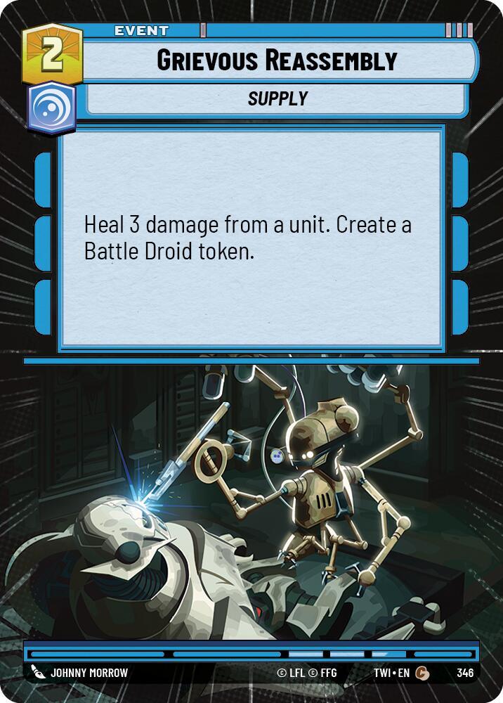 Grievous Reassembly (346) (Hyperspace) (346) [Twilight of the Republic] | Fandemonia Ltd