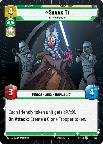 Shaak Ti - Unity Wins Wars (366) (Hyperspace) (366) [Twilight of the Republic] | Fandemonia Ltd